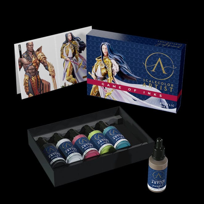 Scale Color Artist Acrylic Inks set - Game of Inks