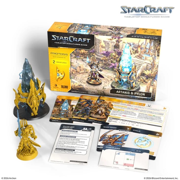 Starcraft Protoss Hero Expansion Set - Artanis & Pylon - Image 2
