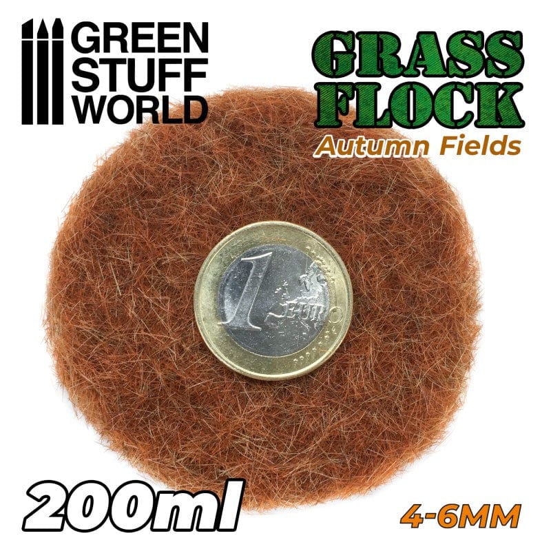 GSW Static Grass Flock 4-6mm - Autumn Fields 200ml - Image 2