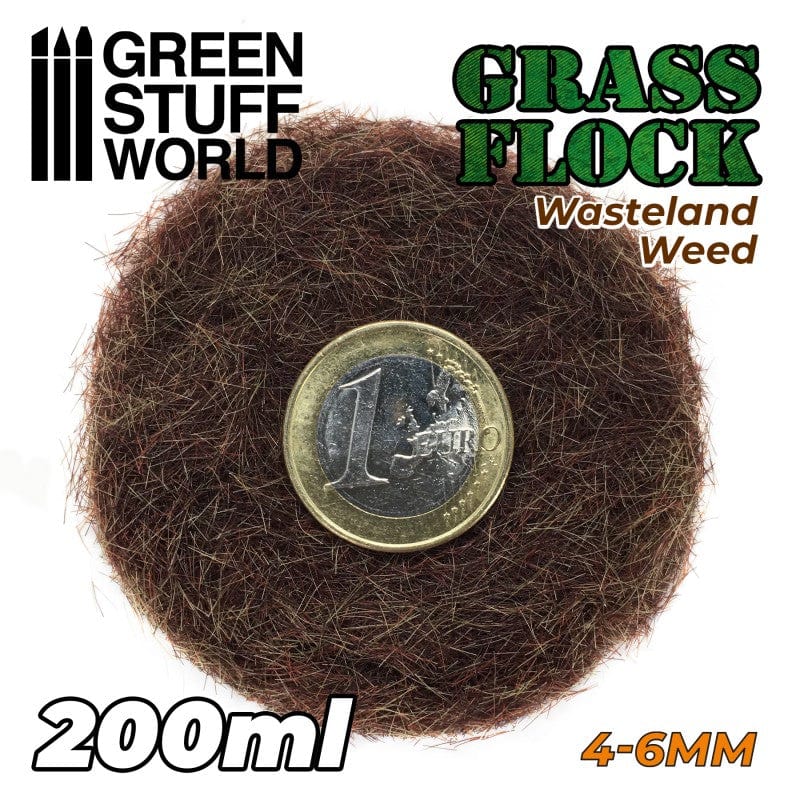 GSW Static Grass Flock 4-6mm - Wasteland Weed 200ml - Image 2