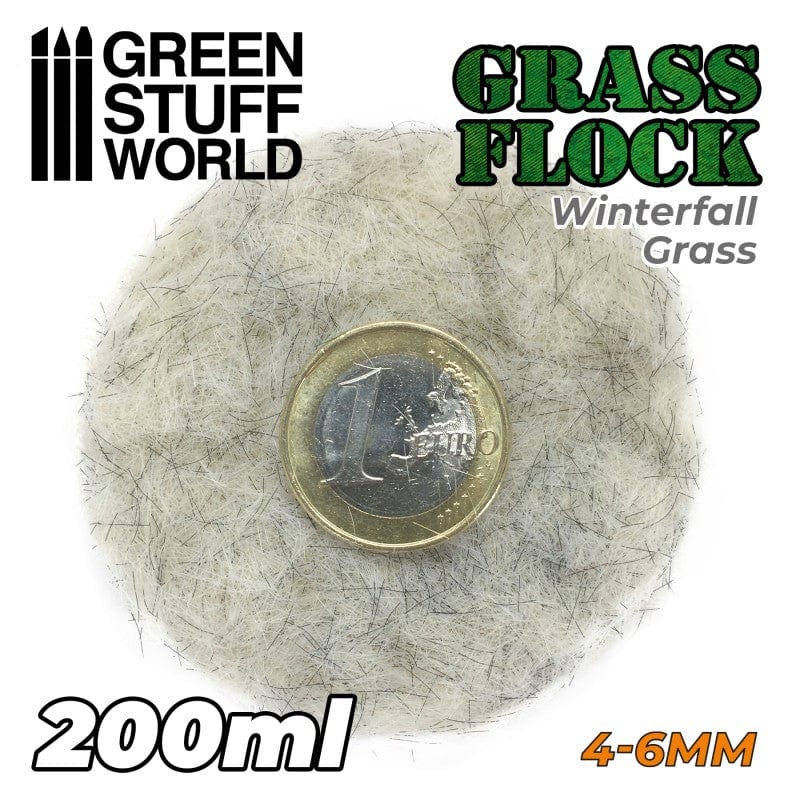 GSW Static Grass Flock 4-6mm - Winterfall Grass 200ml - Image 2