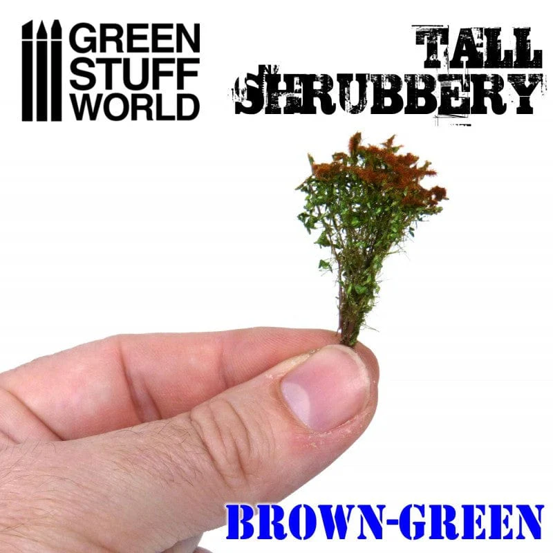 GSW Tall Shrubbery - Brown Green - Image 2