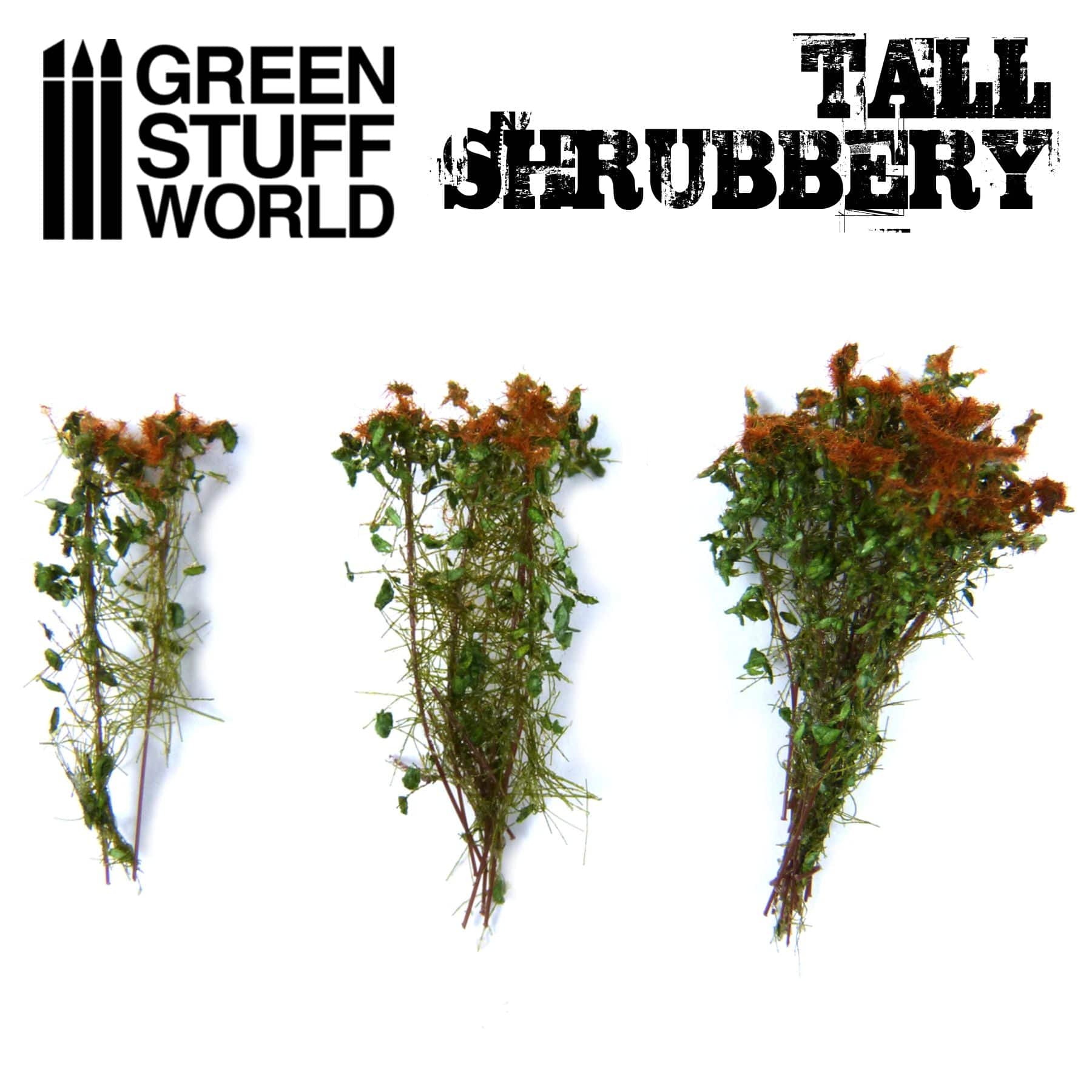 GSW Tall Shrubbery - Brown Green - Image 3