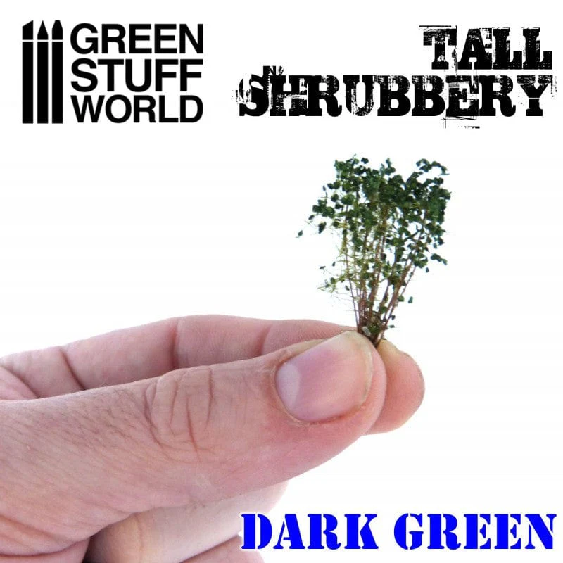 GSW Tall Shrubbery - Dark Green - Image 2