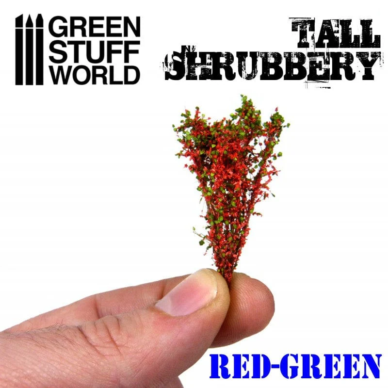 GSW Tall Shrubbery - Red Green - Image 2