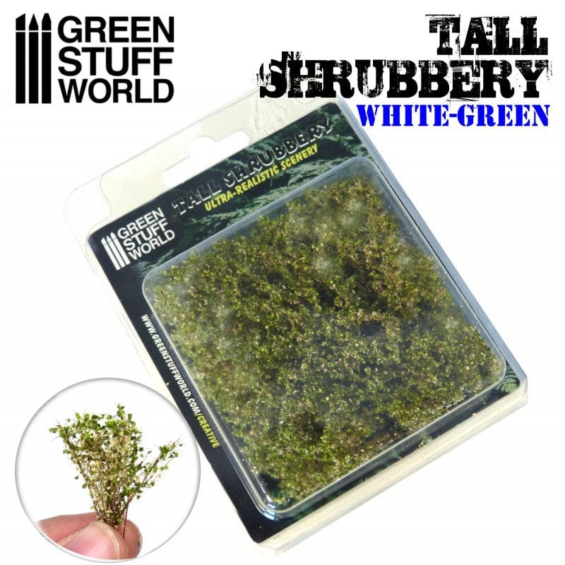GSW Tall Shrubbery - White Green - Image 2