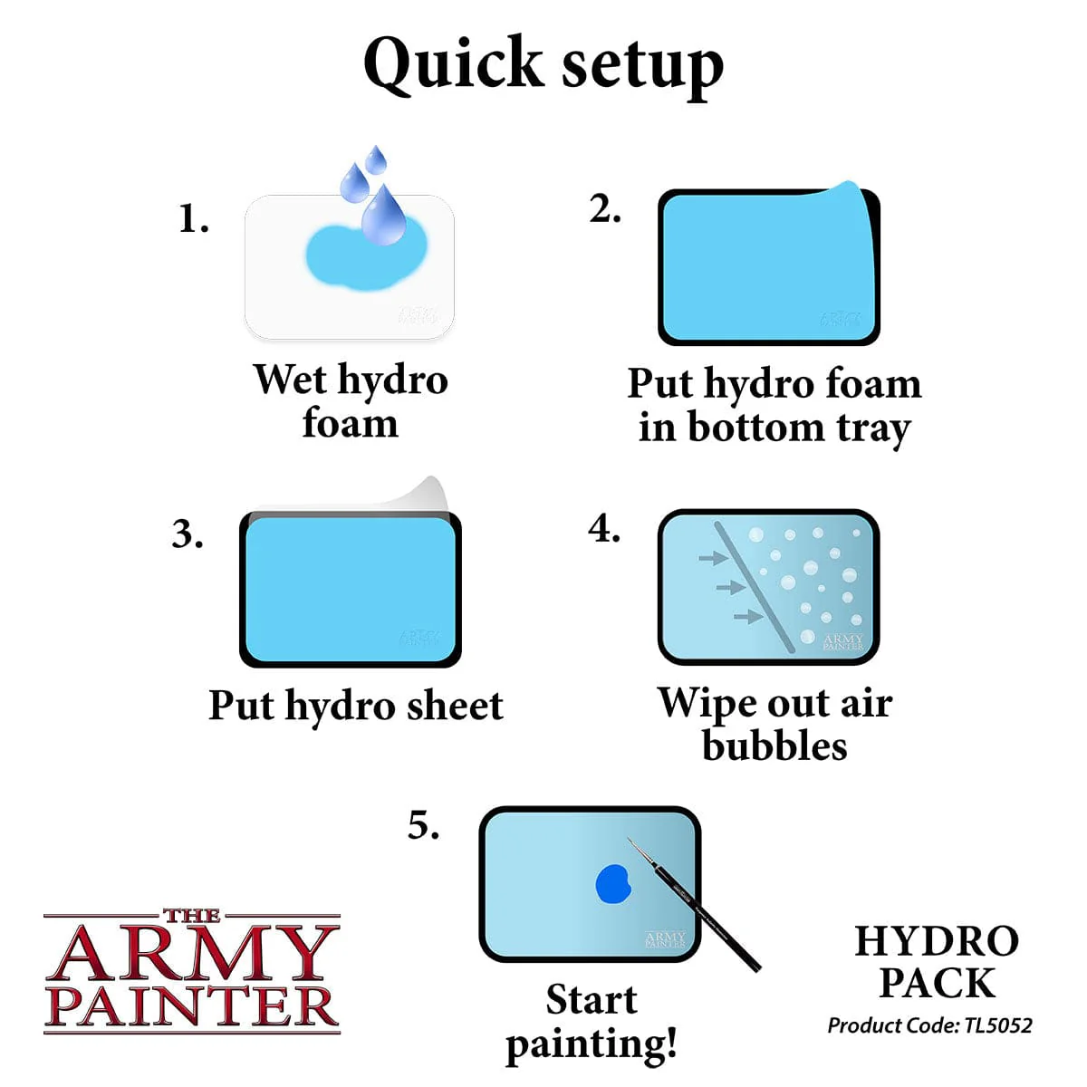 The Army Painter Wet Palette - Hydro Pack refill - Image 6