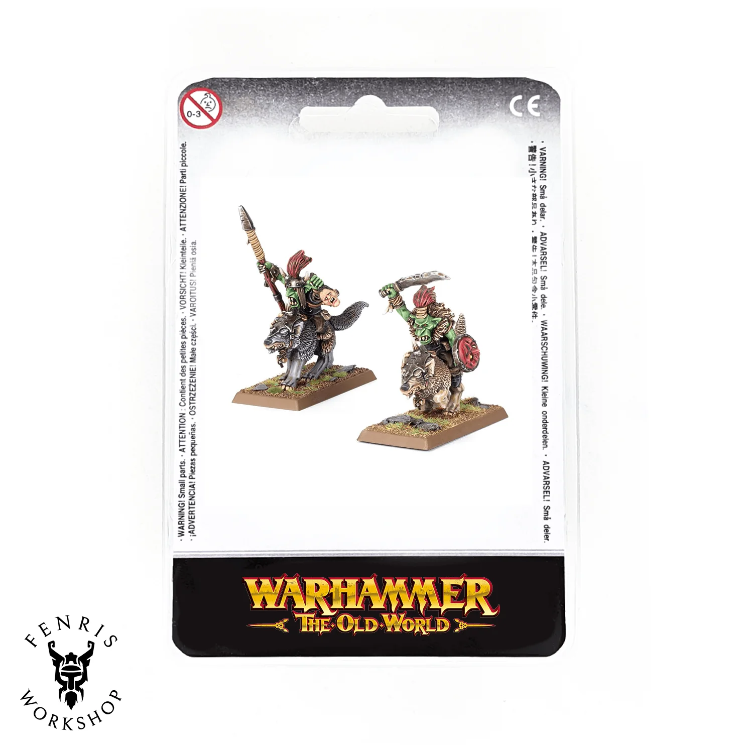 The Old World Orc & Goblin Tribes: Goblin Wolf Rider Bosses