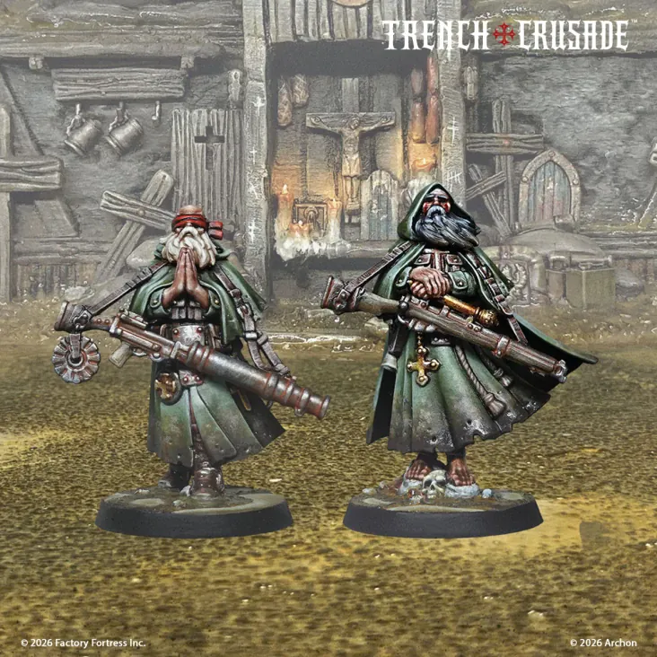 Trench Crusade New Antioch Prussian Sniper Priests - Image 4