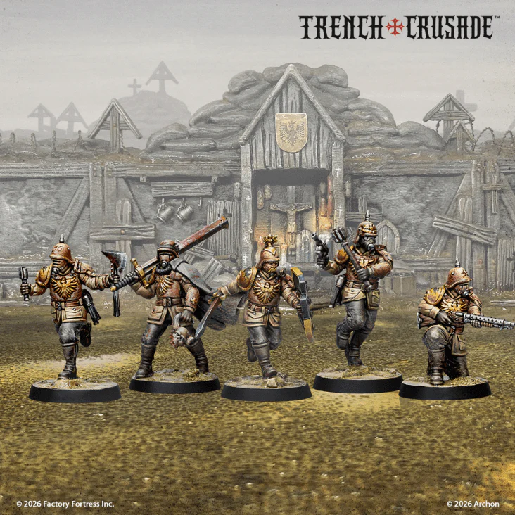 Trench Crusade New Antioch Prussian Stosstruppen - Image 6