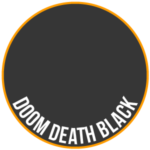 Two Thin Coats by Duncan Rhodes 15ml - Doom Death Black - Image 2