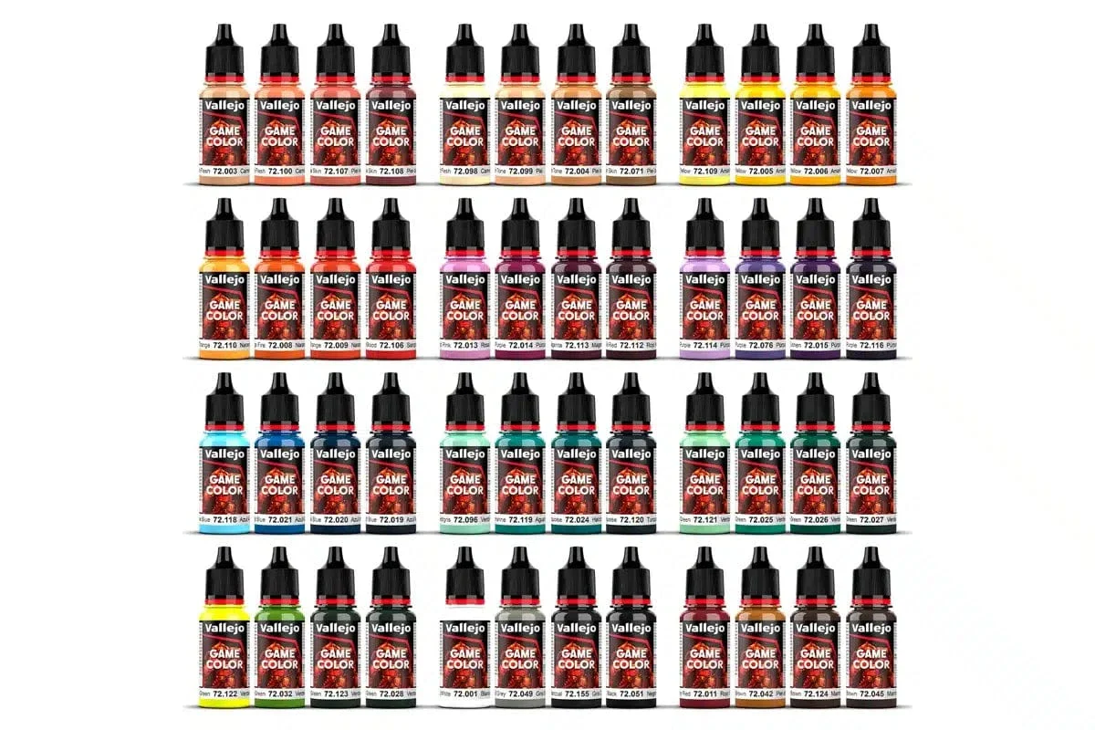Vallejo Angel Giraldez - BSL Color Paint Set x48 + 3x Brushes - Image 3