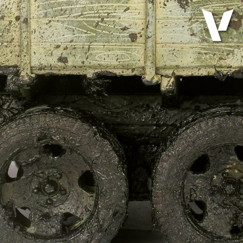 Vallejo Diorama Effects 200ml - Black Mud - Image 2