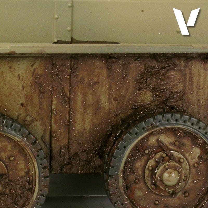 Vallejo Diorama Effects 200ml - Brown Mud - Image 2