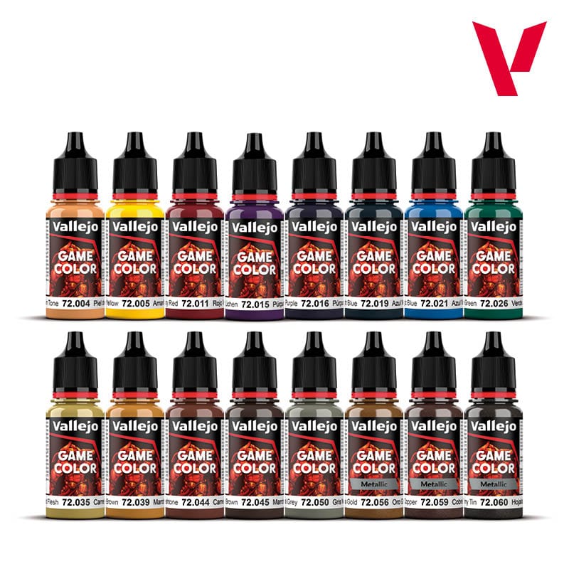 Vallejo Game Color Paint Set - Advanced set (16 colors) - Image 2