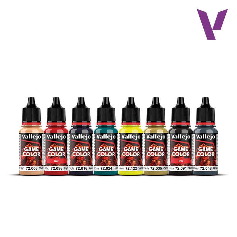 Vallejo Game Color Paint Set - Non Death Chaos (8 colors) - Image 2