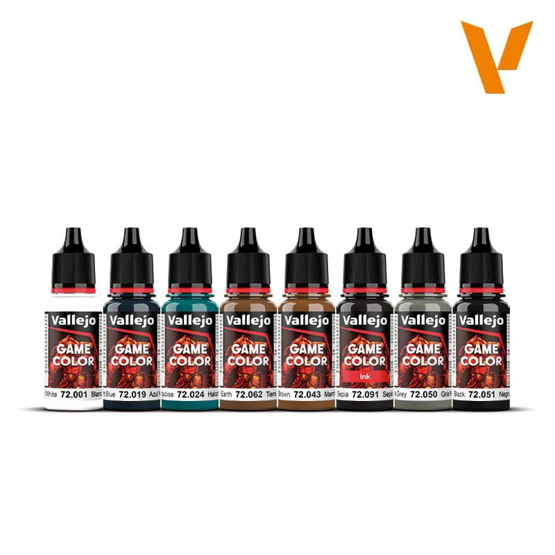 Vallejo Game Color Paint Set - Non Metallic Metal (8 colors) - Image 2
