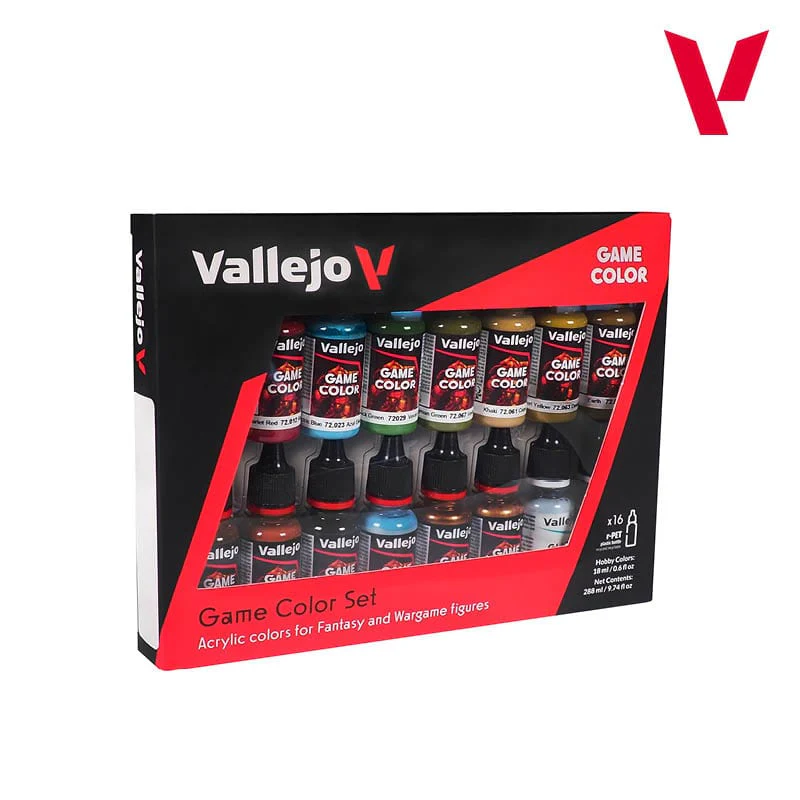 Vallejo Game Color Paint Set - Specialist set (16 colors)