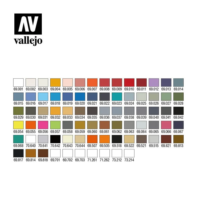 Vallejo Mecha Complete Set 80 Colours with Case - Image 2