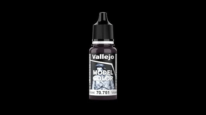 Vallejo Model Color 18ml - Black Violet - (054)