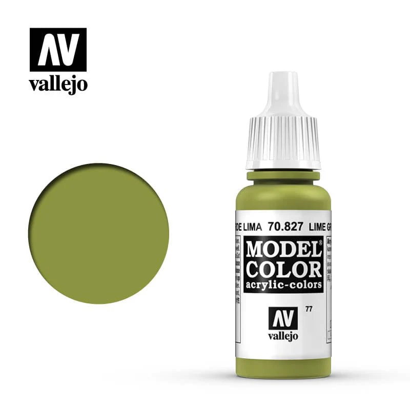 Vallejo Model Color Lime Green 17ml - (091)