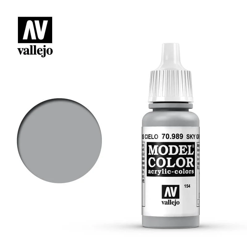 Vallejo Model Color Sky Grey 17ml - (176)
