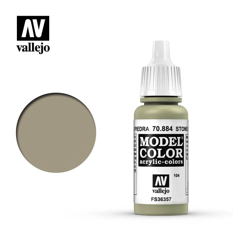 Vallejo Model Color Stone Grey 17ml - (111)