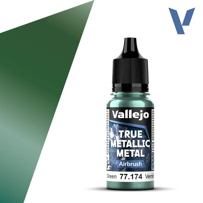Vallejo True Metallic Metal 18ml - Airbrush Dusken Green