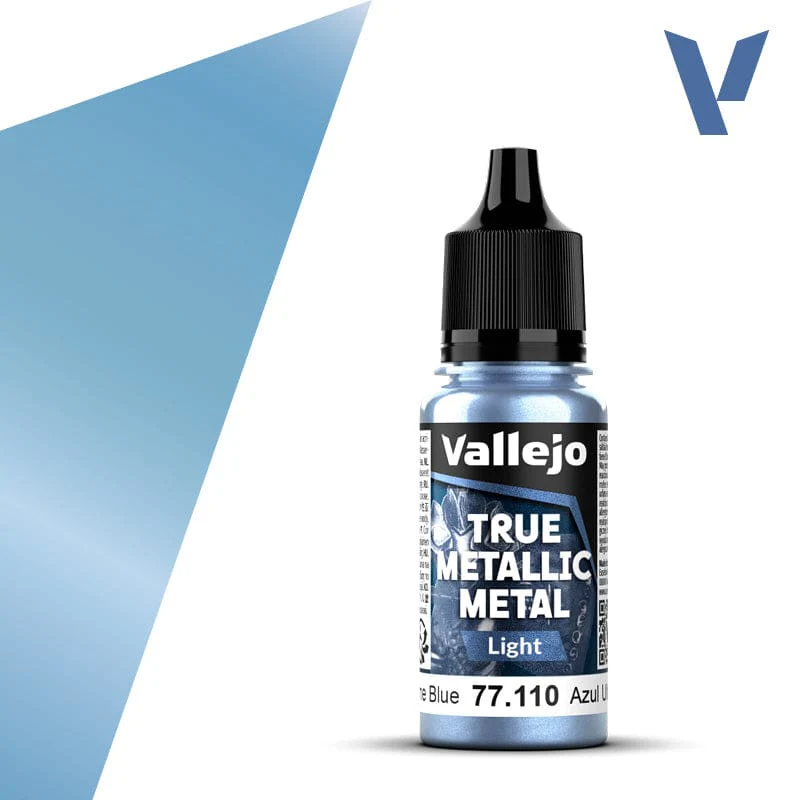 Vallejo True Metallic Metal 18ml - Light Ultramarine Blue