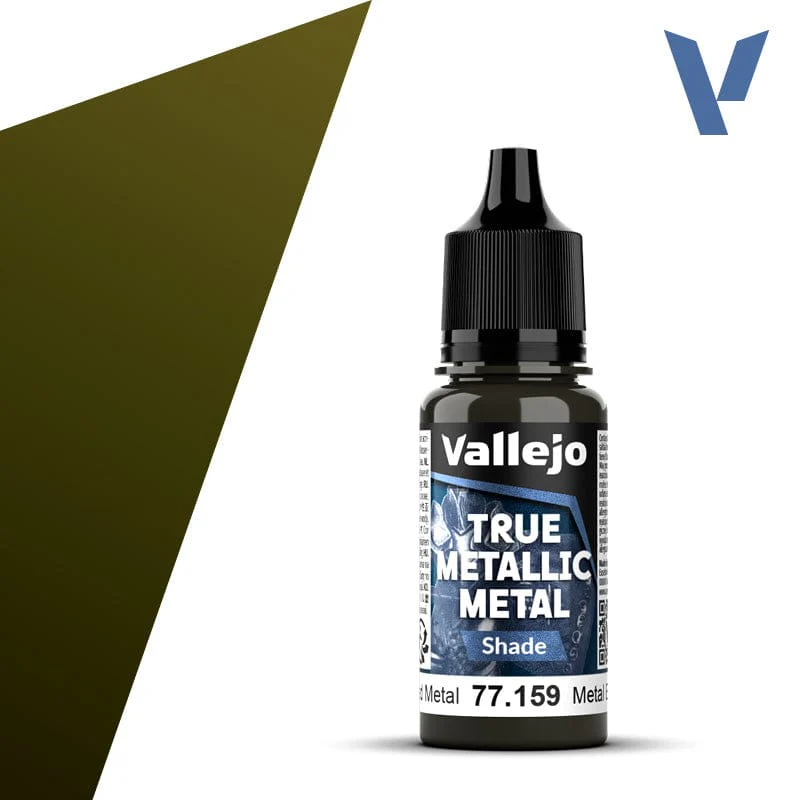 Vallejo True Metallic Metal 18ml - Shade Aged Metal