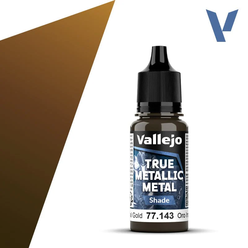 Vallejo True Metallic Metal 18ml - Shade Imperial Gold