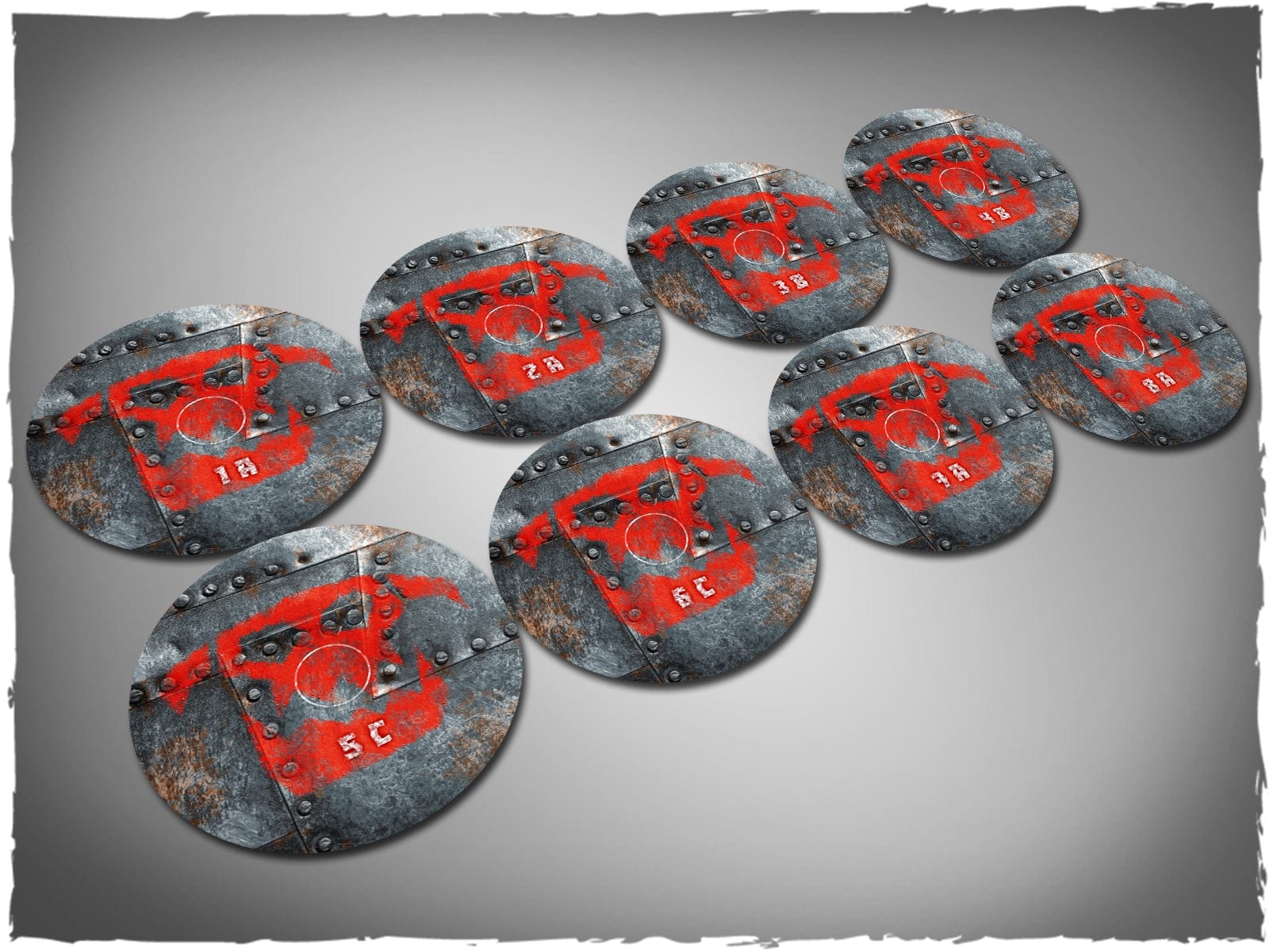 Warhammer Neoprene Objective Markers set #4 - Orks