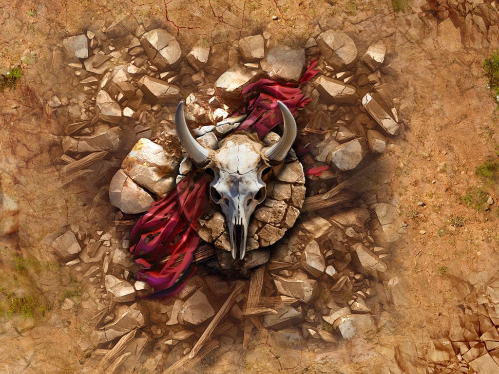 Warhammer Neoprene Objective Markers set - Realm of Beasts - Image 2