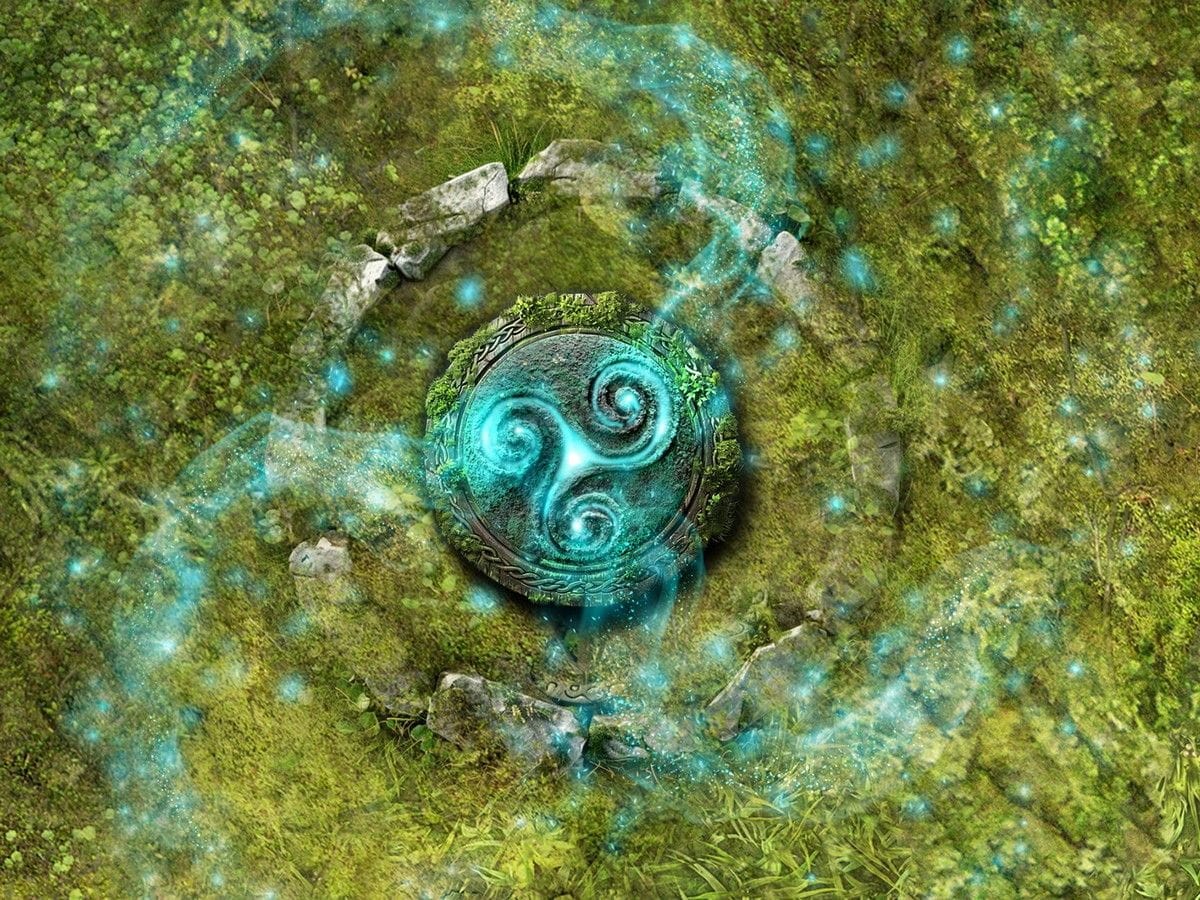 Warhammer Neoprene Objective Markers set - Realm of Life - Image 2