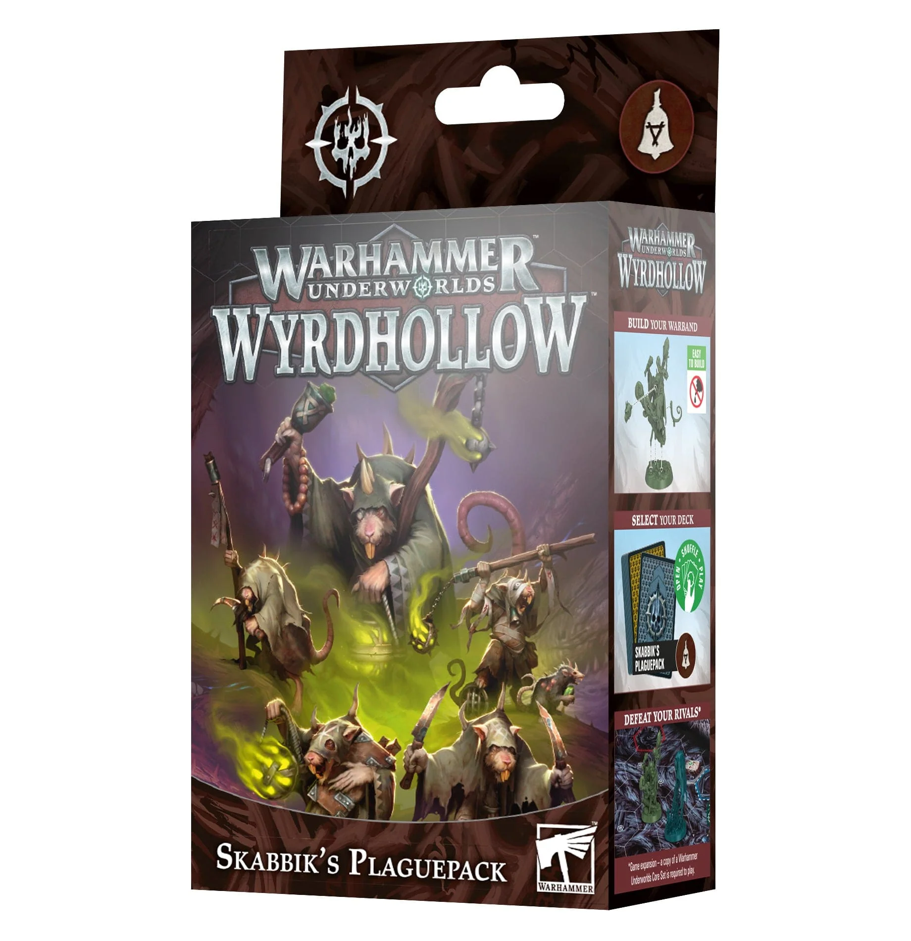 Warhammer Underworlds: Skaven Skabbik's Plaguepack (FRA)